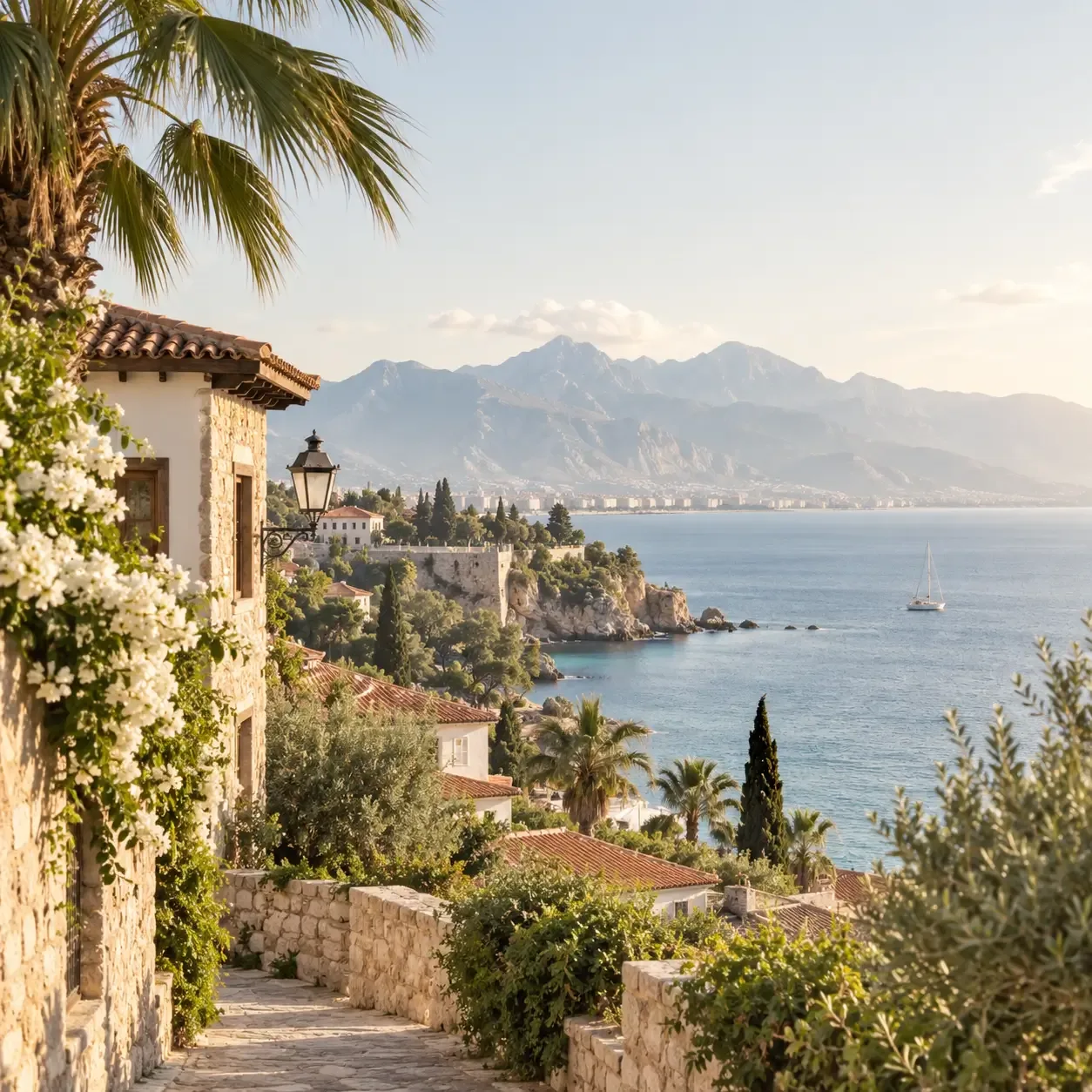 The Antalya coast