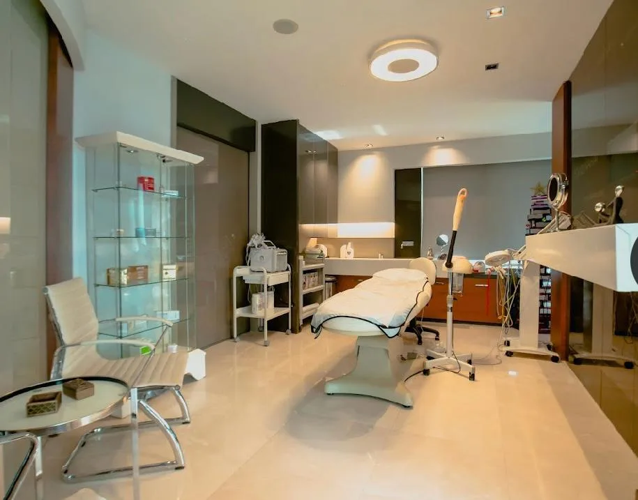 A treatment room at the clinic
