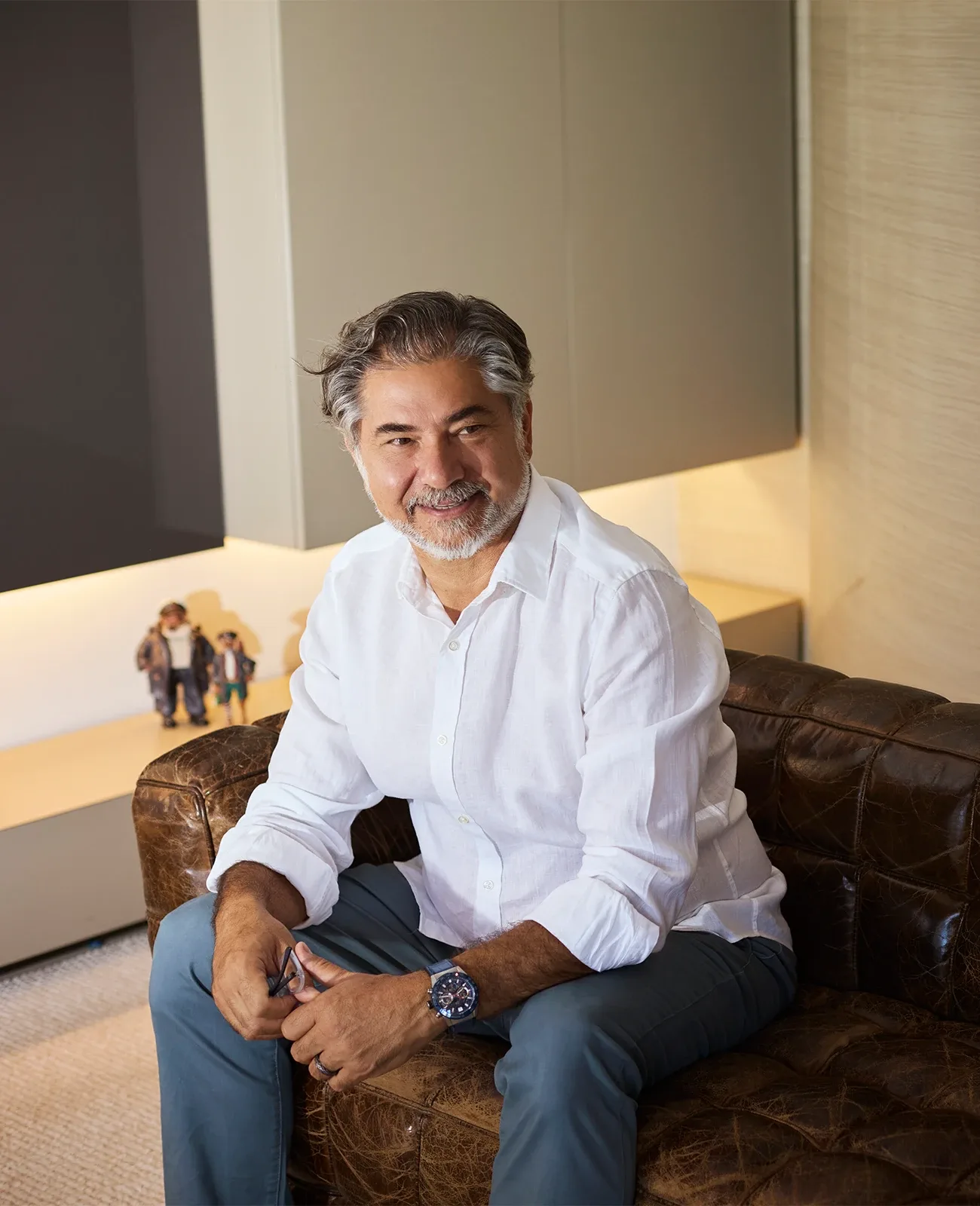 Dr. Seckin Oksar at the clinic